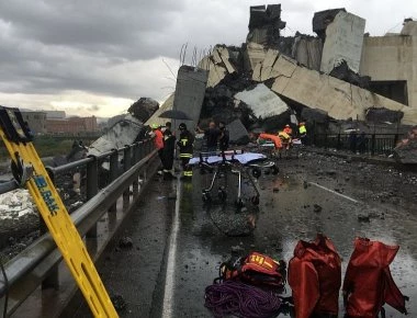 Γένοβα: Έρευνα σε βάρος 20 ανθρώπων για την κατάρρευση της γέφυρας